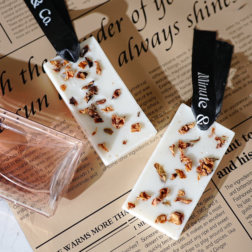 Roséaire | Scented Rose Wax Bar (Set of 2)