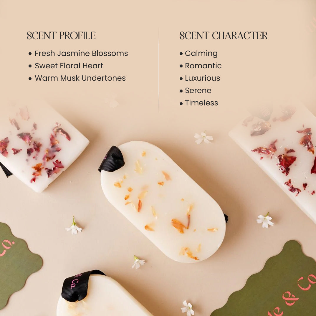 Jazelle | Scented Jasmine Wax Bar (Set of 2)