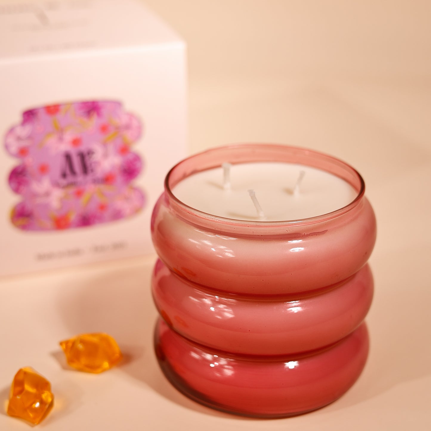 Fleur Candle | Vanilla + Oud