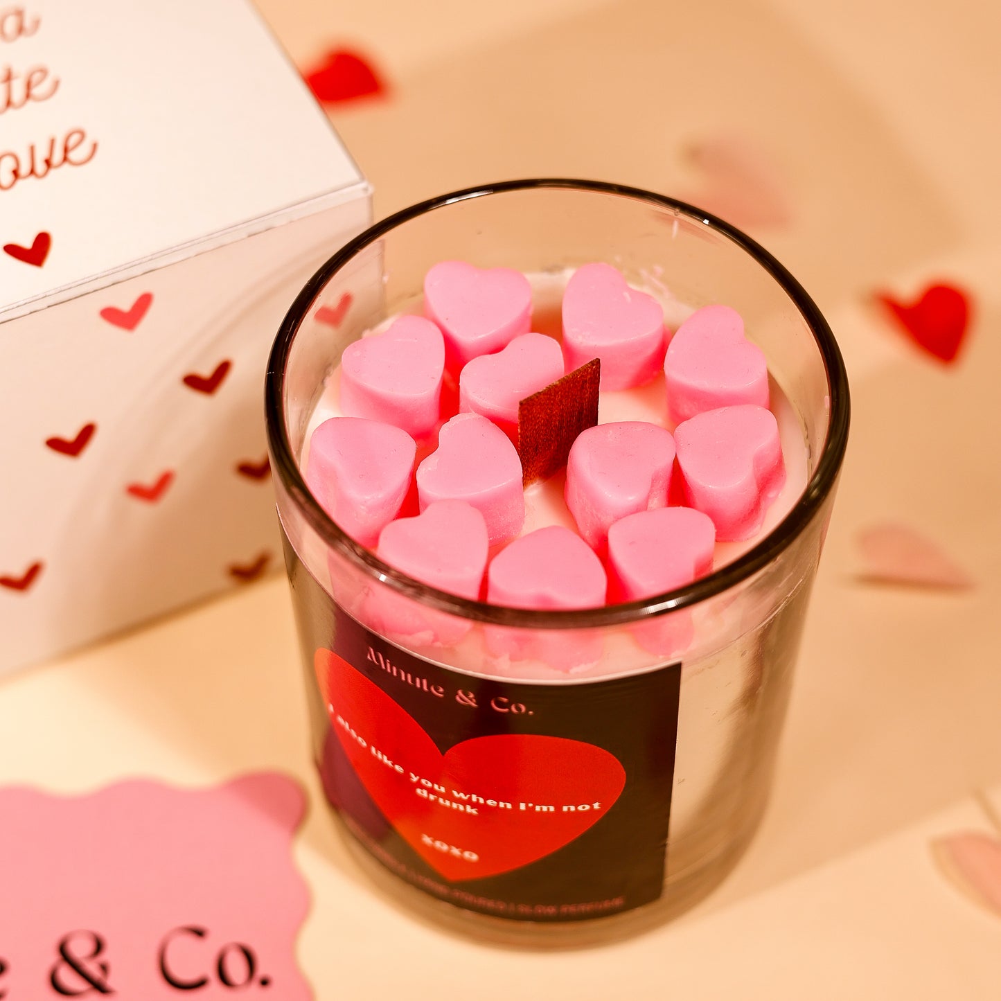 Heart Candle | Water Lily | I also like you when I'm not drunk