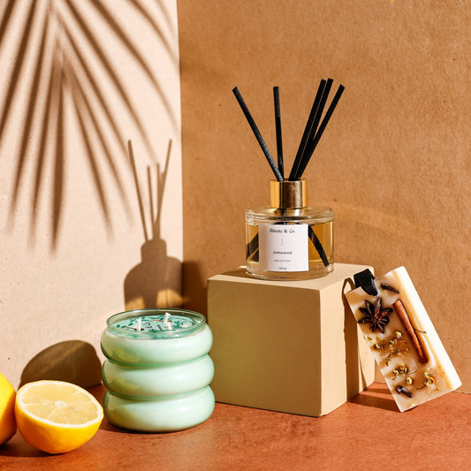 Aroma Discovery Bundle | Candle + Reed Diffuser + Wax Tablet
