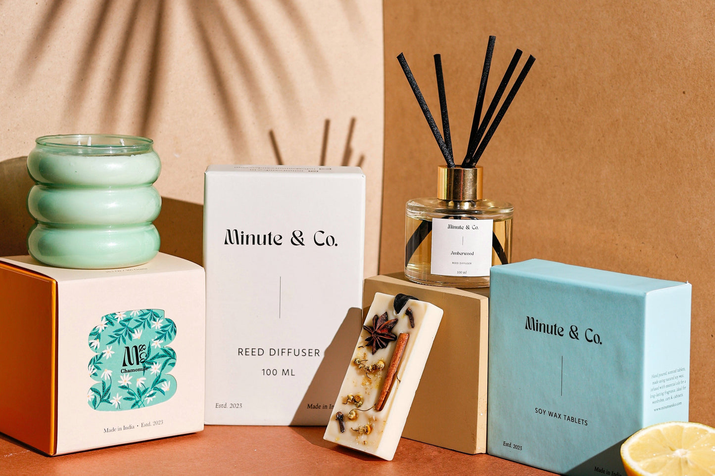 Aroma Discovery Bundle | Candle + Reed Diffuser + Wax Tablet