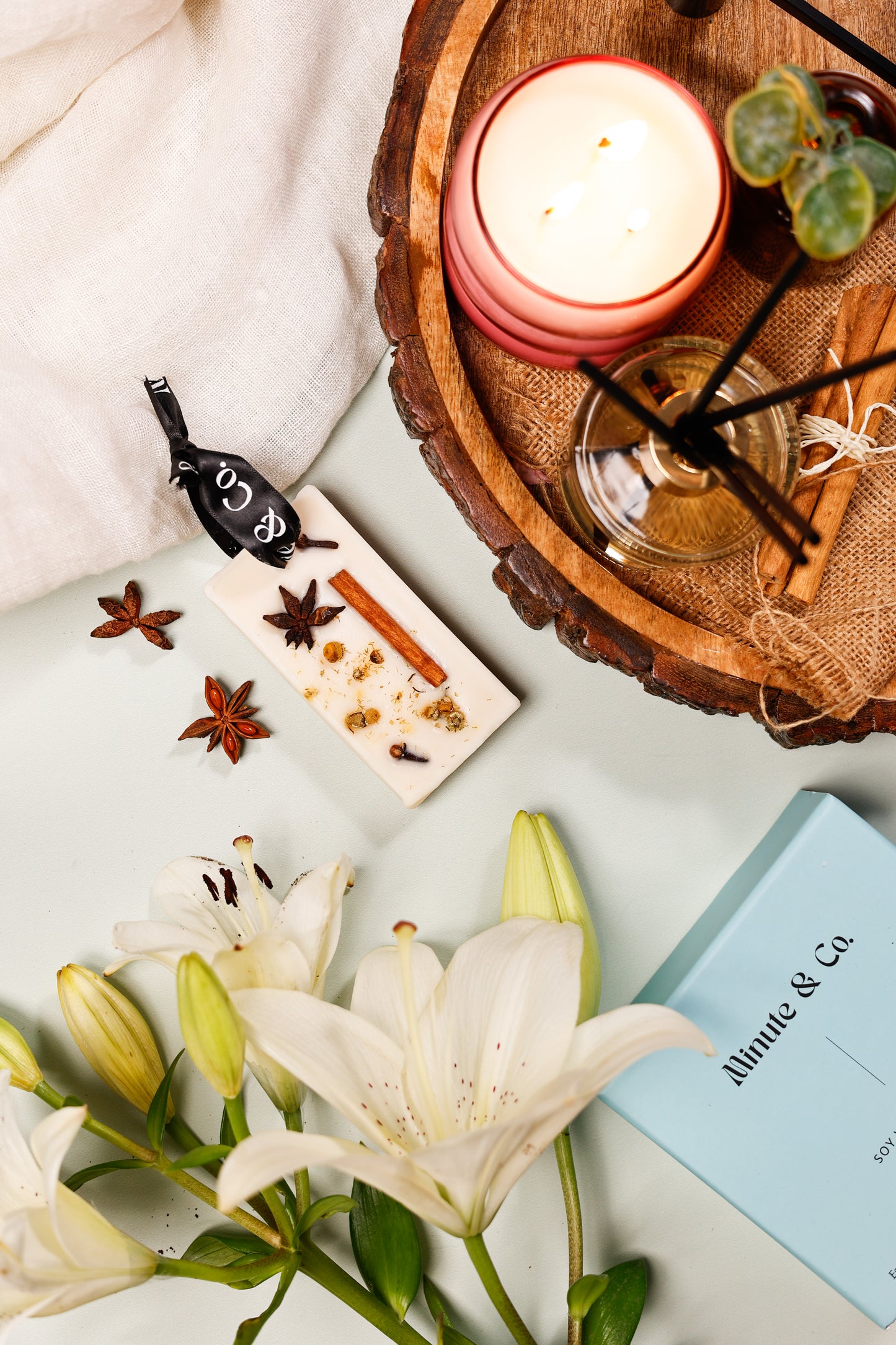 Aroma Discovery Bundle | Candle + Reed Diffuser + Wax Tablet