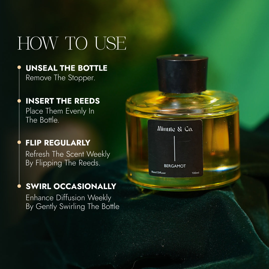 Reed Diffuser Set | Bergamot | 100 ML