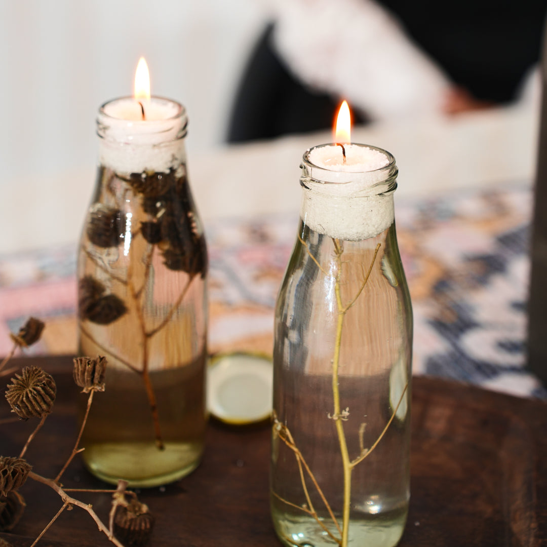 Pearl Wax Candle