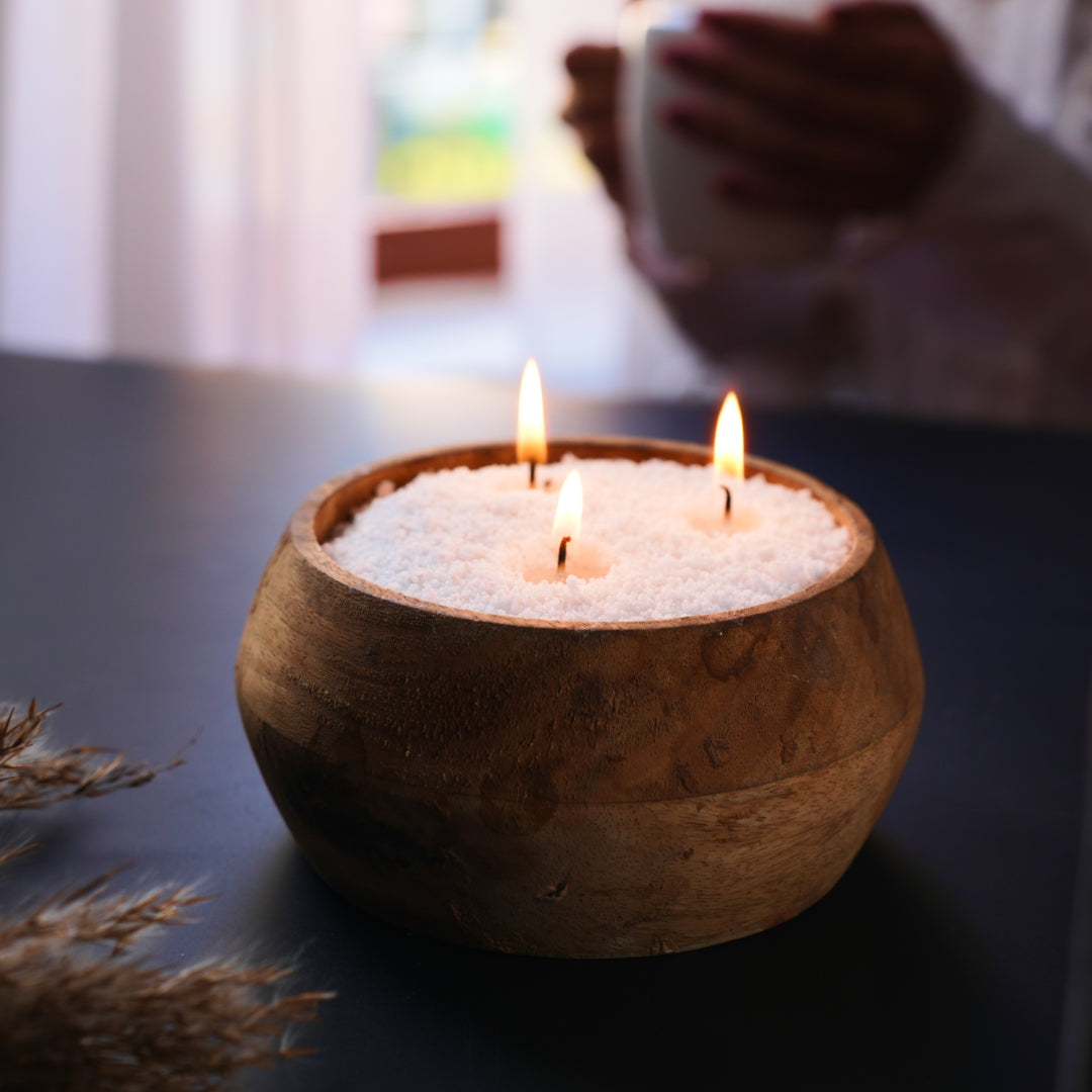 Pearl Wax Candle