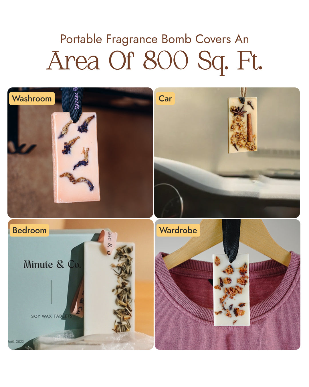 Lavender patchouli fragrance (Set Of 2)