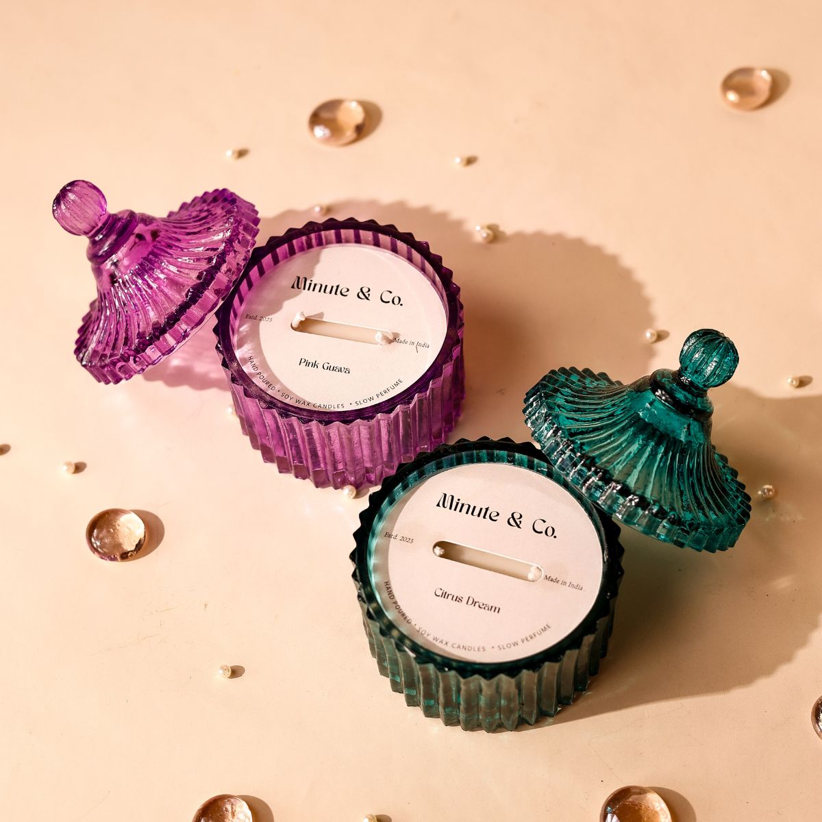 Cosmo Candle | Pink Guava & Citrus Dream (set of 2)