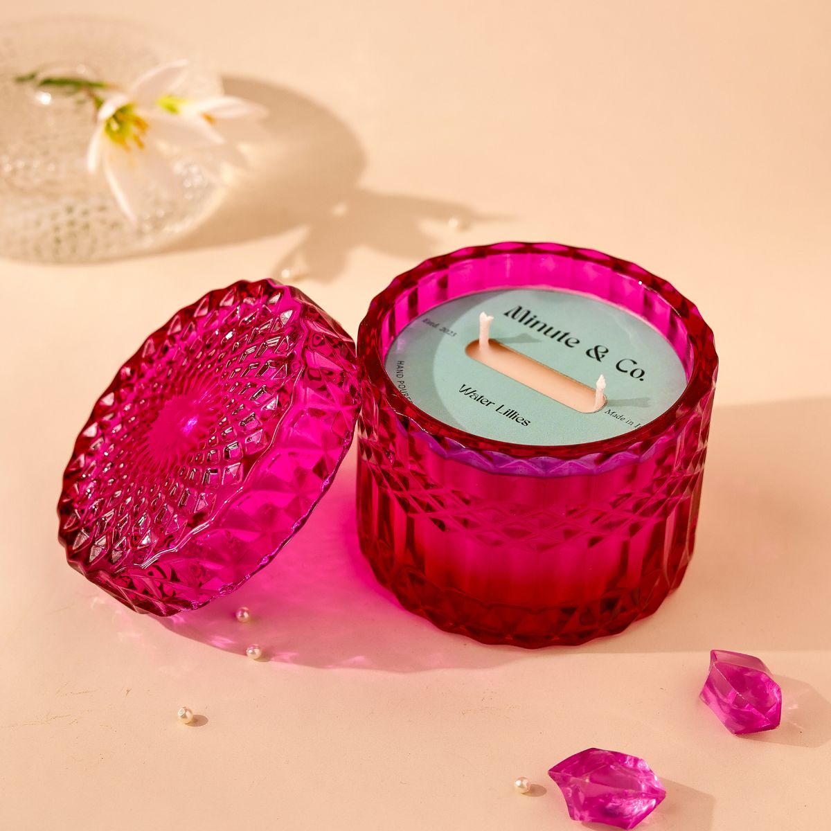 Wabi-Sabi Candle | Water Lily