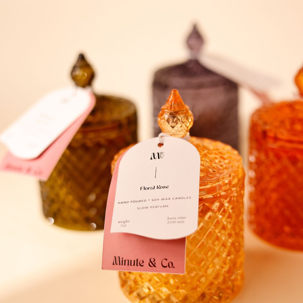 Luna Candle | Floral Rose