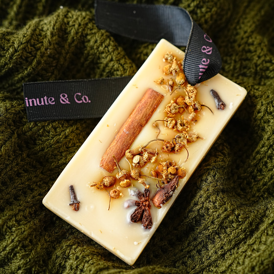 SpiceWhisper | Scented Cinnamon + Clove Wax Bar (Set of 2)