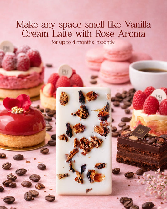 Roséaire | Scented Rose Wax Bar  (Set of 2)