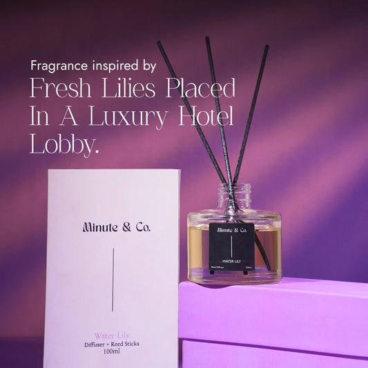 Reed Diffuser Set | Water lily | 100 ML