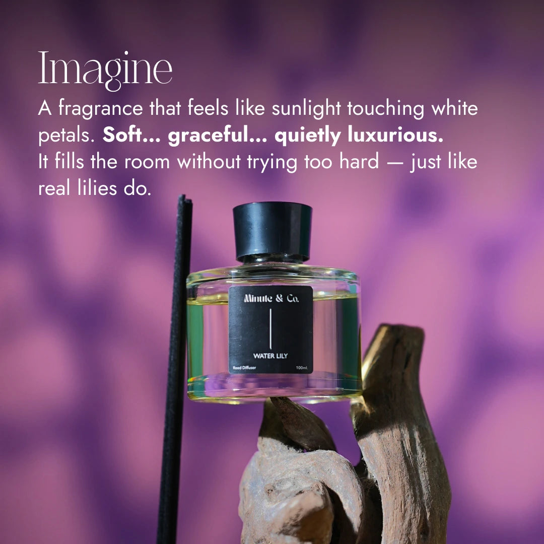 Reed Diffuser Set | Water lily | 100 ML