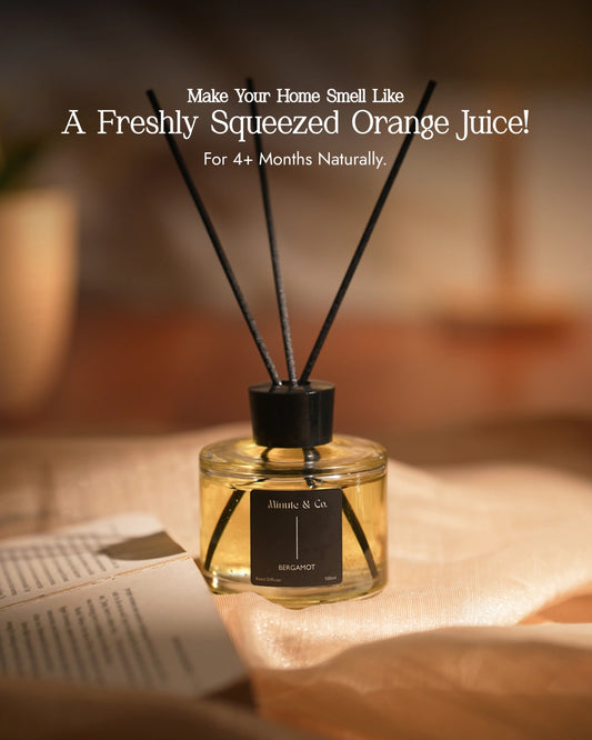 Orange Creme Brûlée | Bergamot Reed Diffuser Set | 100 ML