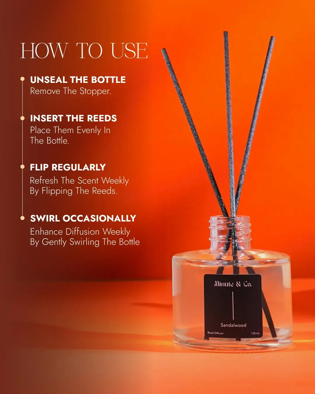 Reed Diffuser Set | sandalwood | 100 ML
